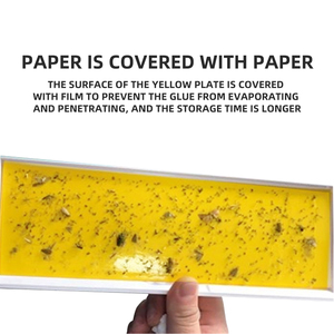 工場でカスタマイズされたフライトラップランプ、フライスティックボード、さまざまな仕様、黄色のスティックボードトラップ - Product Image 3