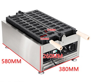 Máquina para hacer gofres con forma de oso, 20 unidades - Product Image 6