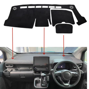Tappetino Copri Cruscotto in Poliestere per Nissan Caravan NV350, Tappeto Console di Alta Qualità, Prezzo di Fabbrica, Protezione e Decorazione all'Ingrosso - Product Image 1