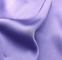 Tissu satin extensible, imitation acétate pour robe à la mode, doux et brillant