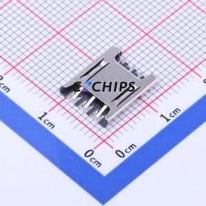 SNO-1310 SIM Card Connector SMD Connector Plug-In Type Nano SIM Card Card Holder 1.4mm - Product Image 1