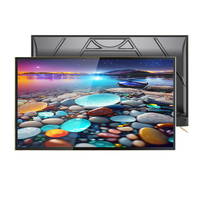 Venta al por Mayor de Fábrica, Televisor Inteligente 4K sin Bordes de 85 Pulgadas, Televisor LCD de Pantalla Grande Ultrafino para el Hogar y Comercios