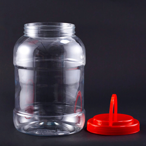 Stoples Plastik PET Transparan Mulut Lebar yang Dapat Disesuaikan - Product Image 3