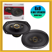 Haut-parleur coaxial 4 voies Pioneer TS-A6978S série A 6 pouces x 9 pouces 650 watts max pour voiture