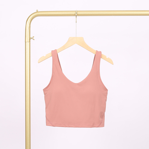 Soutien-gorge de sport pour femme de haute qualité, respirant, vêtement de sport pour grandes tailles, avec logo frontal, écologique, best-seller - Product Image 2