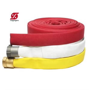 خرطوم إطفاء حريق مرن عالي الضغط بألوان مخصصة، مصنوع من المطاط الصناعي PVC PU بقطر 1.5 بوصة - Product Image 1
