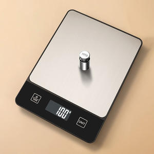 대나무 주방 가중치 저울 식품 기계 2019 디지털 디스플레이 직사각형 전자 저울 주방 5kg 임금 5kg - Product Image 4
