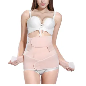 Ceinture élastique post-partum pour femmes, soutien de taille pour l'abdomen, gaine pour le ventre, post-partum,