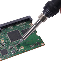Fer à souder électrique portable avec contrôle de température, alimenté par batterie, pour réparation de téléphones et bricolage