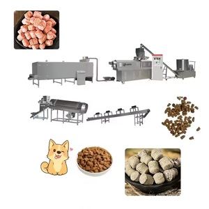 Línea de Extrusión de Alimentos Secos para Perros y Gatos, de Acero Inoxidable Industrial, Automática, de Alta Capacidad - Product Image 1