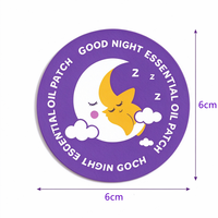 Emballage personnalisé, patchs aromathérapeutiques personnalisés pour le sommeil, patchs d'huiles essentielles pour le sommeil, pour la relaxation et un bon sommeil, OEM