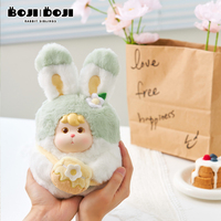 Peluche Lapin Bébé Kawaii Série Sweet Berry Worry de BOJIDOJI, Jouet en Peluche pour Fille