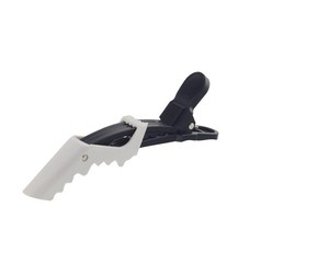 Pinces de sectionnement professionnelles pour salon de coiffure avec logo personnalisé, pinces à cheveux alligator, outils de coiffage en plastique - Product Image 4