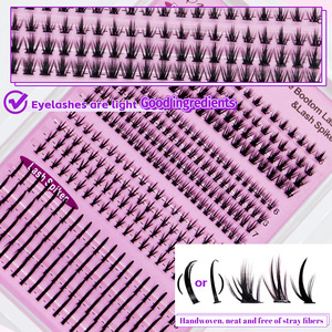 Mix Styles <b>Lash</b> <b>Clusters</b> Individual Eyelash <b>Clusters</b> Mix Length DIY Bottom <b>Cluster</b> Eyelash Extensions - Product Image 4