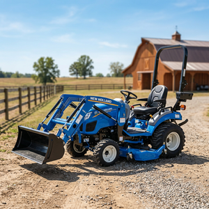 Tracteur compact numérique pour tonte de pelouse 4x4 30 CV avec moteur, pompe et boîte de vitesses pour usage agricole, verger et jardin - Product Image 3