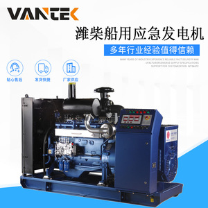 เครื่องกำเนิดไฟฟ้าดีเซลทางทะเล Wantai 75 กิโลวัตต์ ระบายความร้อนด้วยน้ำ 220/380 โวลต์ 50 เฮิรตซ์ พร้อมระบบควบคุมแรงดันไฟฟ้าอัตโนมัติ - Product Image 4