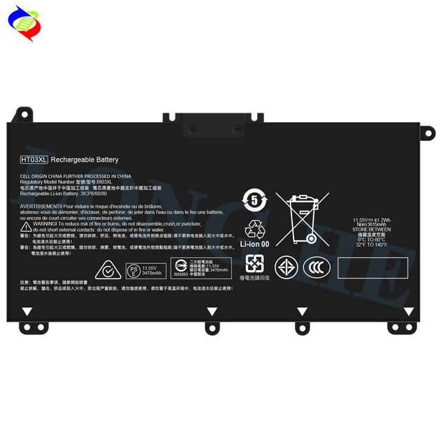 High Quality Batteries HT03XL Laptop Battery for HP TPN-Q207 Q208 Q209 Q210 Q221 Q222 Q242