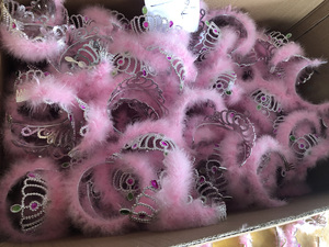 Couronne de plumes écologique HY pour Halloween, couronne de plumes pour spectacle de scène, décoration de fête d'<span class=keywords><strong>anniversaire</strong></span> pour fille - Product Image 3