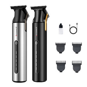 Komingdon T Lame Étanche <span class=keywords><strong>Tondeuse</strong></span> À <span class=keywords><strong>Barbe</strong></span> Professionnel Rechargeable Électrique Sans Fil Tondeuses À Cheveux <span class=keywords><strong>Tondeuse</strong></span> pour Hommes coupe de cheveux - Product Image 1
