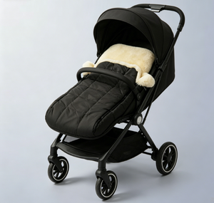 Sac de couchage universel en peau de mouton de qualité supérieure pour poussette, gigoteuse pour tout-petit avec doublure en laine douce - Product Image 3