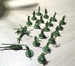 OEM Tùy Chỉnh PVC Chiến Tranh Trò Chơi Thu Nhỏ Hành Động Hình Wargame Bức Tượng Mô Hình Phim Hoạt Hình PVC Đồ Chơi Quân Đội Nhân Vật Động Vật Nhựa ABS - Product Image 2