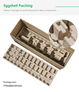 Động cơ không chổi than điện chiều cao có thể điều chỉnh bàn nhỏ hơn Thiết kế gói đứng khung bàn cho ngồi đứng lên bàn máy tính văn phòng - Product Image 3