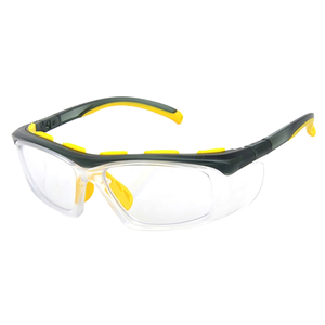 משקפי מגן <span class=keywords><strong>BASTO</strong></span> OEM BA3166 חדשים, מסגרת פוליקרבונט נגד התזות, משקפי בטיחות - Product Image 1