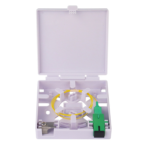 Plaque de façade en <span class=keywords><strong>fibre</strong></span> <span class=keywords><strong>optique</strong></span> de type 86 à montage mural Prises en <span class=keywords><strong>fibre</strong></span> <span class=keywords><strong>optique</strong></span> à 2 ports avec structure d'ouverture et de fermeture - Product Image 5
