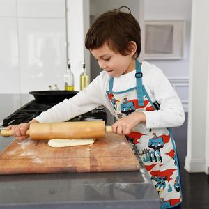 Grembiule piccolo aiutante per bambini cucina arte giardinaggio grembiuli grande regalo per bambini ragazzi e ragazze in edizione limitata vacanze - Product Image 2