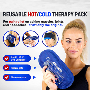 Pacotes de Gelo Reutilizáveis, Ajustáveis e à Prova de Micro-ondas para Alívio de Dor Muscular e Articular, Lesões Esportivas - Product Image 5