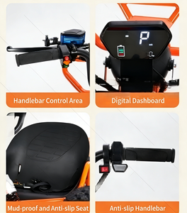 Go Karts para Adultos con Descuento por Volumen de Fábrica, Go <span class=keywords><strong>Kart</strong></span> Eléctrico de Derrape de 3000W para Adultos, Todoterreno para Playa y Juego - Product Image 5