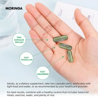 Capsules de feuilles de Moringa de haute qualité, prix de gros, vente chaude, OEM/ODM, pour adultes - Compléments alimentaires à base de plantes