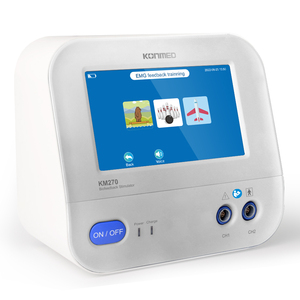 KONMED 2024 New Model Biofeedback Stimulator KM270 (EMG/ GAME/ETS/MIRROR/ STIM) 2 Channels 7.0-inch Color Touch Display - Product Image 1