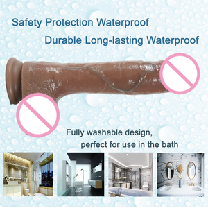 Großhandel Durchmesser 50mm Realistischer Dildo Erwachsene Spielzeug Wiederauf ladbare Vibratoren Masturbation Klare Textur Dildo für Liebhaber - Product Image 4