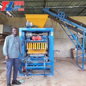 Machines de construction pour la fabrication de blocs creux en béton, de blocs <span class=keywords><strong>Hourdi</strong></span>, de pavés colorés, de briques autobloquantes - Product Image 1