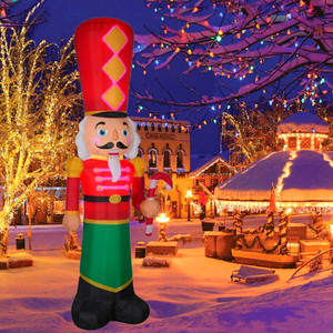 Inflables para fiestas Cascanueces de Navidad adornos de Navidad grandes artículos promocionales de Navidad nuevos artículos para Navidad - Product Image 3