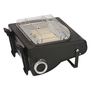 STARCAMP 1700W 2-en-1 Chauffage et cuisinière portables d'extérieur au <span class=keywords><strong>butane</strong></span>/propane en acier pour camping et voyage - Product Image 3