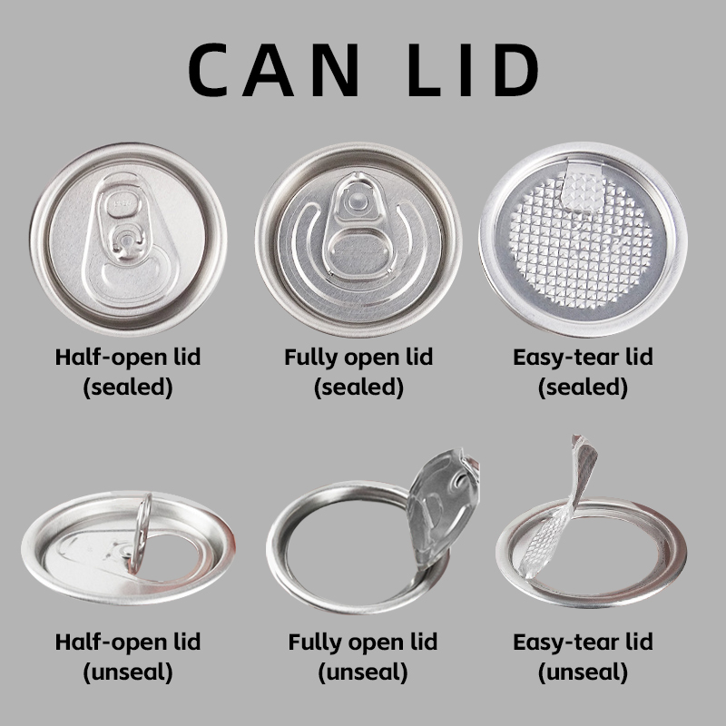 Nicro Factory Price Custom Logo Printing Clear Plastic Jar PET Can with Aluminium Lid Juice Bottle Coffee Beverage Packaging Jar