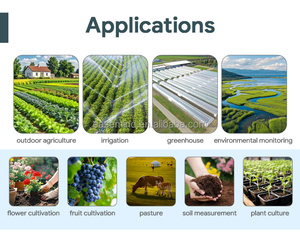 Intelligent Greenhouse Environmental Monitoring <b>Wireless</b> TH Sensor Remote Online View Farm Planting Temp & Humidity Data - Product Image 2