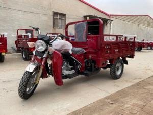 Tricycle à essence robuste de 200 cm³, moto à 3 roues avec carrosserie ouverte, capacité de charge de 1000 kg, 50-70 km/h, moteur refroidi par eau de 200 cm³, livraison - Product Image 3
