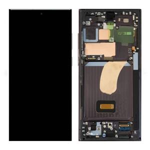 Pantalla táctil LCD negra original para Samsung Galaxy S23 Ultra 5G S918 con marco - Product Image 1