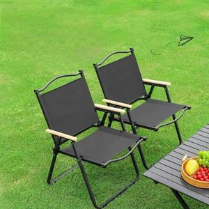 Outdoor Folding Chair Portable Picnic Chair Ultra-Light Fishing Camping Equipment Beach <b>Table</b> Chair Outdoor Furniture - Product Image 1