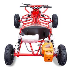 Kart tout-terrain puissant avec moteur 2 temps de 63 cm³, siège large robuste, suspension indépendante, transmission par chaîne arrière, <span class=keywords><strong>buggy</strong></span> pour adultes - Product Image 2