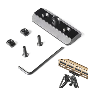 Adaptateur d'interface de support de terrain usiné CNC avec goupille anti-rotation, kit de base de montage stable pour équipement de terrain extérieur, complet - Product Image 6