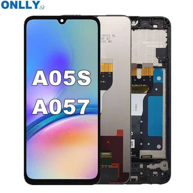 Mobile Phone LCDS for Samsung Galaxy A05S A05 Screen on Frame
