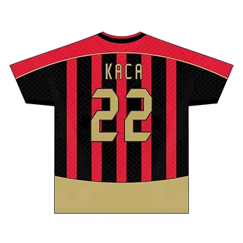 2008 Retro CR7 Jersey Ronaldo Soccer Shirts in Polyester Automated Cutting Short Style Retro ...