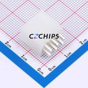 HC-5557-4.2-2x3A Wire-to-Board Pin Header Through hole Component THT,P=4.2mm Connector 2x3P 4.2mm Through Hole Mini-Fit MX 4.2 - Product Image 2