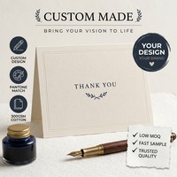 Invitation de mariage personnalisée en papier d'art 300 g/m², format 5x7 pouces, impression typographique