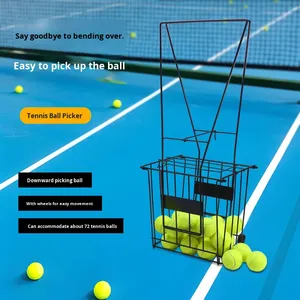Carrito <span class=keywords><strong>de</strong></span> <span class=keywords><strong>Tenis</strong></span> Plegable <span class=keywords><strong>de</strong></span> Hierro, Económico, Personalizable, Profesional, Resistente, para Entrenamiento en Cancha, Portátil - Product Image 5