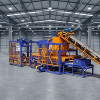 Machine automatique de fabrication de blocs de béton creux hydraulique contrôlée par PLC SHENGYA QT4-15